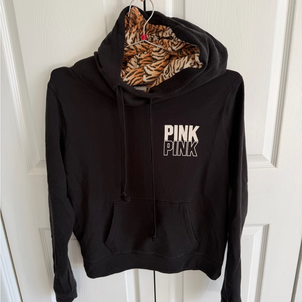 Victoria's Secret PINK Black Tiger Hoodie